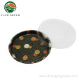 Black Plastic Sushi Food Plastic Disposable Container